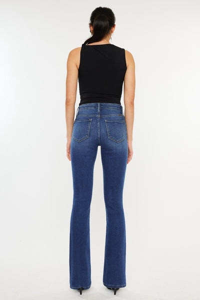 Kancan Non-Distressed Bootcut Denim