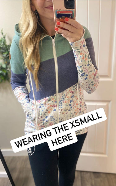 MM Colorblock Full Zip Hoodies