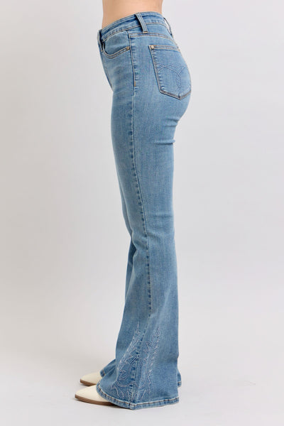 Judy Blue Western Flare Denim