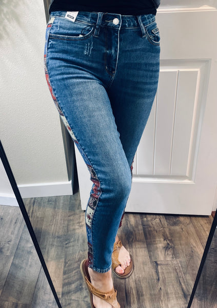 Sale! Judy Blue Western Skinny Denim