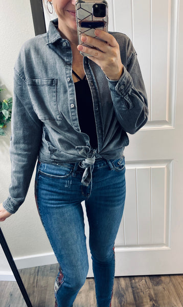 Sale! Judy Blue Western Skinny Denim