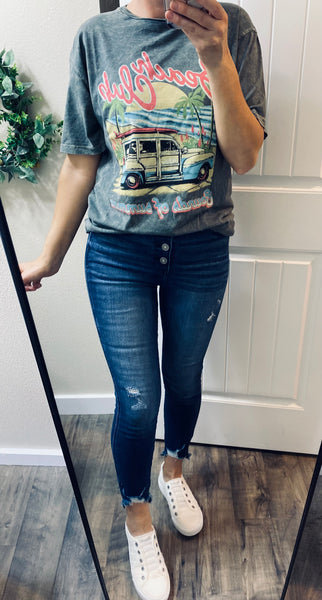 Beach Club Mineral Wash Tee