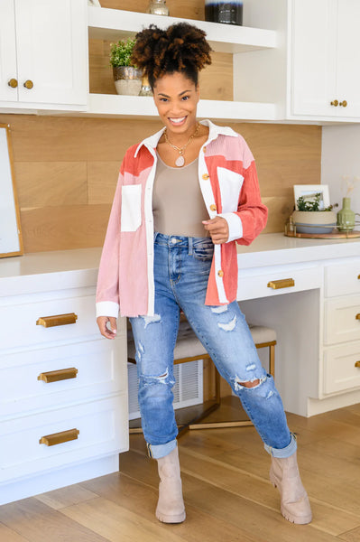 Judy Blue Hi-Waist Destroyed Boyfriend Jeans