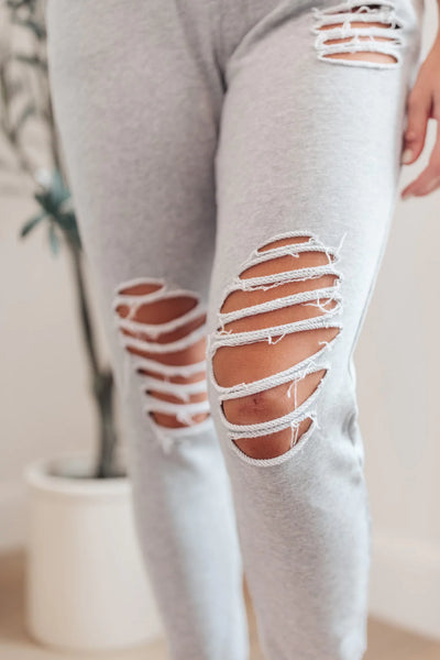 OLD Kick Back Distressed Joggers