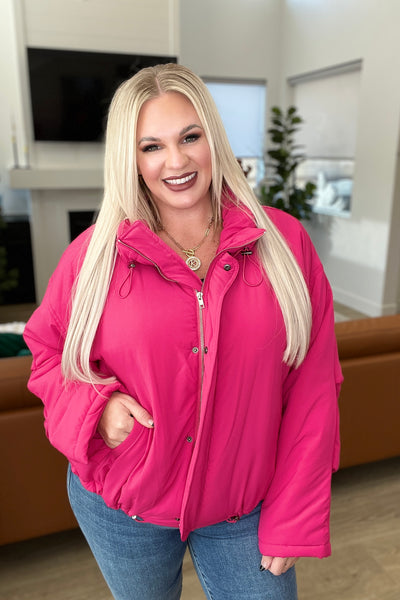 Pink Puffer Jacket