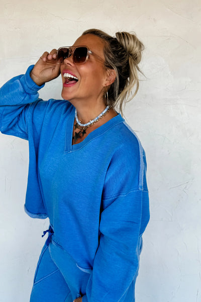 PREORDER Blakeley Faded Feels VNeck Pullover