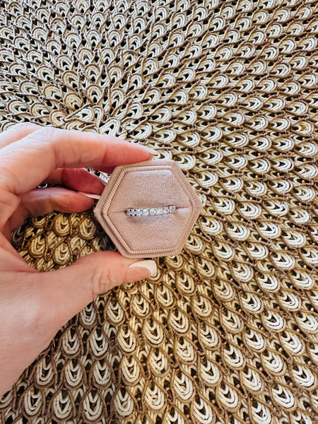 Forever Love Eternity Band- Silver