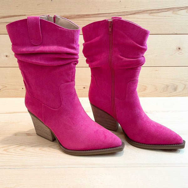 Very G "Morocco" Pink Bootie-Shoes-Sunshine and Wine Boutique