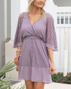Lilac Lace Dress