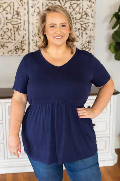 Ruffle Babydoll Top