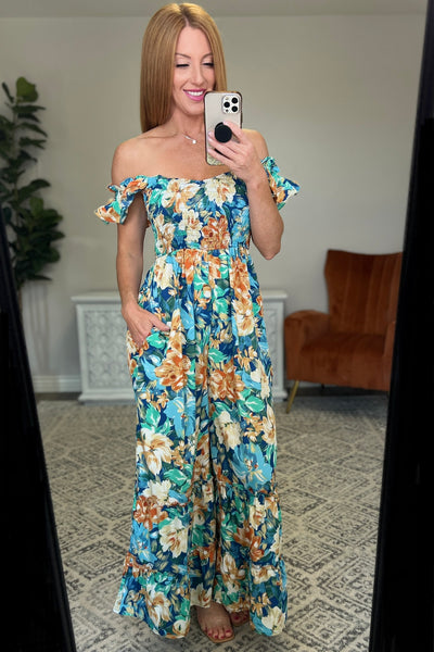 Tropical Floral Jumpsuit