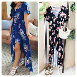 Floral Hi-Low Dress