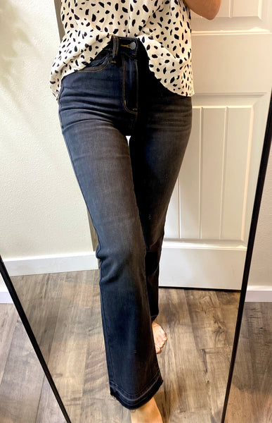 Judy Blue Black Wash Bootcut Denim