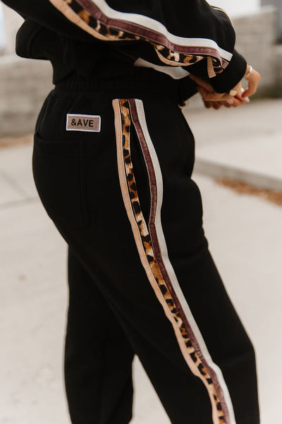 Ampersand Ave. Animal Stripe Track Joggers