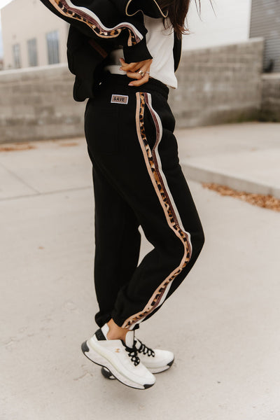 Ampersand Ave. Animal Stripe Track Joggers
