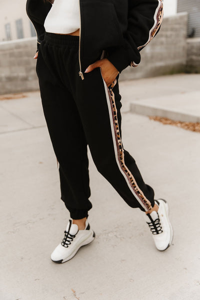Ampersand Ave. Animal Stripe Track Joggers