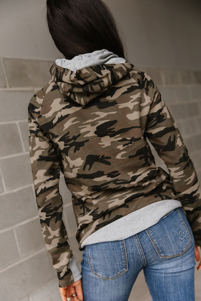 Ampersand Ave. DoubleHood™ Sweatshirt - Camo