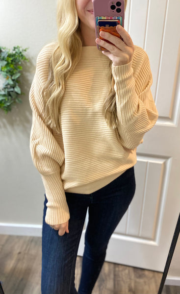 Ribbed Mae Viscose Sweater