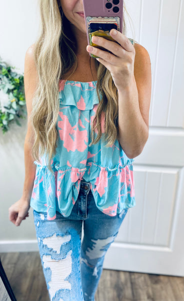 Pretty Appealing Ruffle Detail Tank