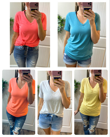 Summer Favorite Short Sleeve Top