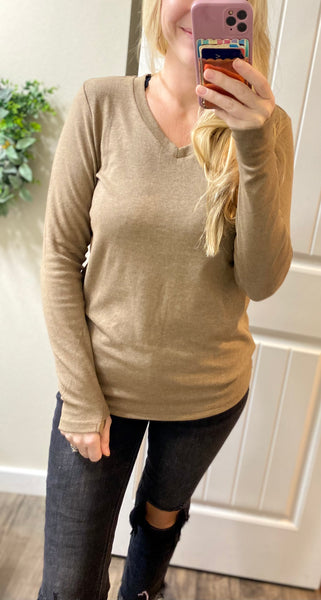 Thumbhole Long Sleeve Top