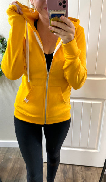 Gold Fleece Full Zip Hoodie