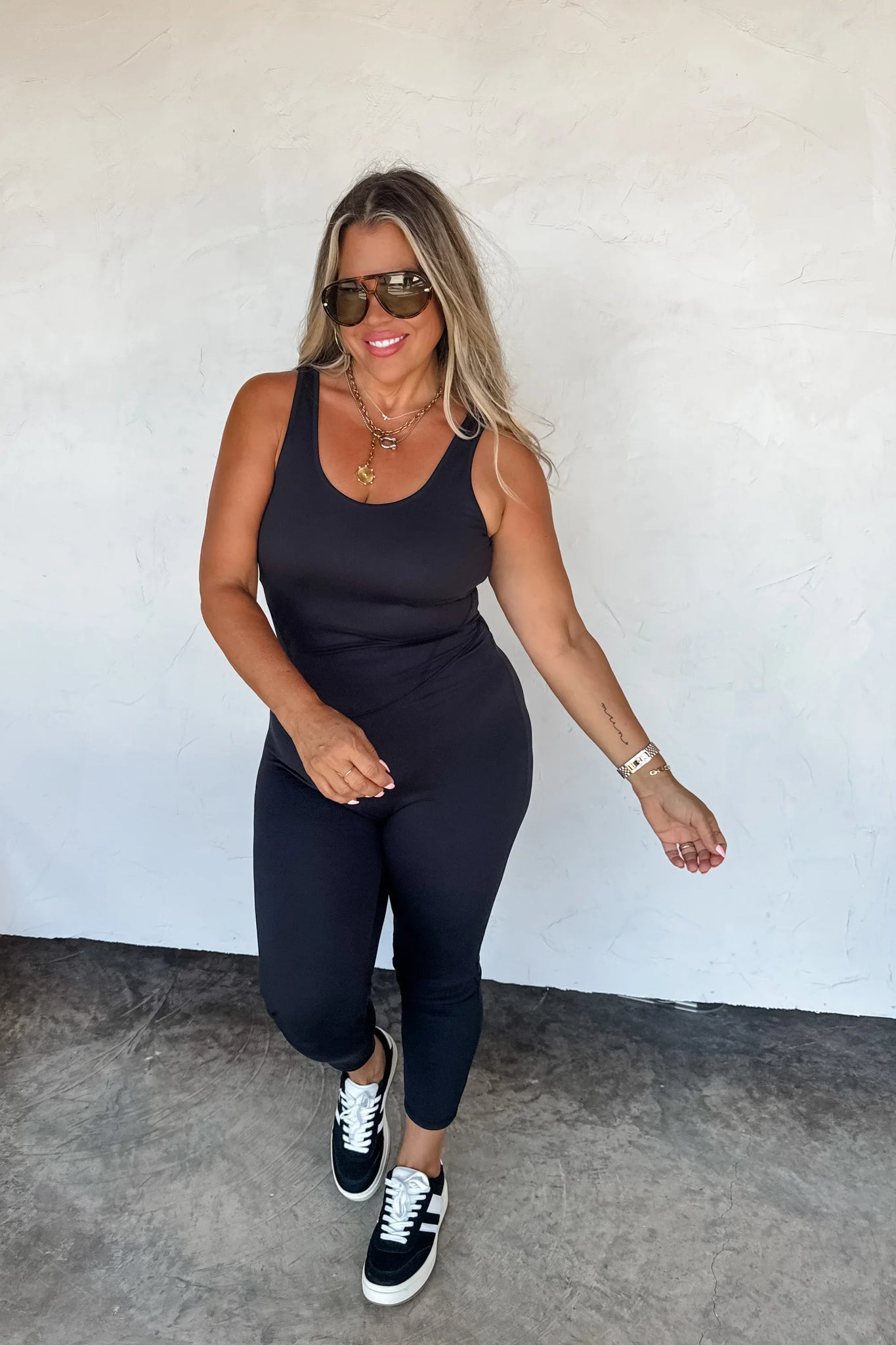 PREORDER: Black Yoga Jumpsuit