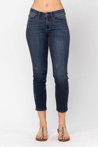 Cropped Relaxed Fit Judy Blue Denim