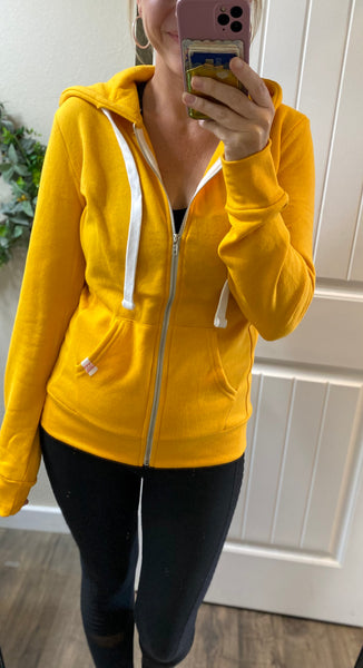 Gold Fleece Full Zip Hoodie
