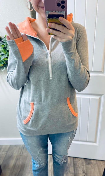 Game Day 1/2 Zip Hoodies