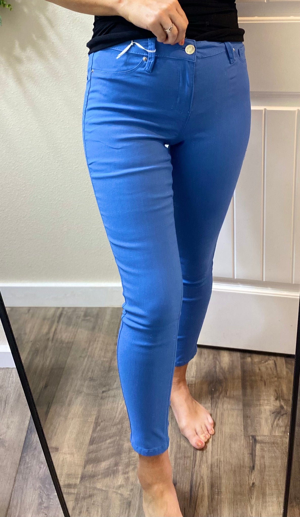 Cobalt Blue Hyperstretch Jeggings