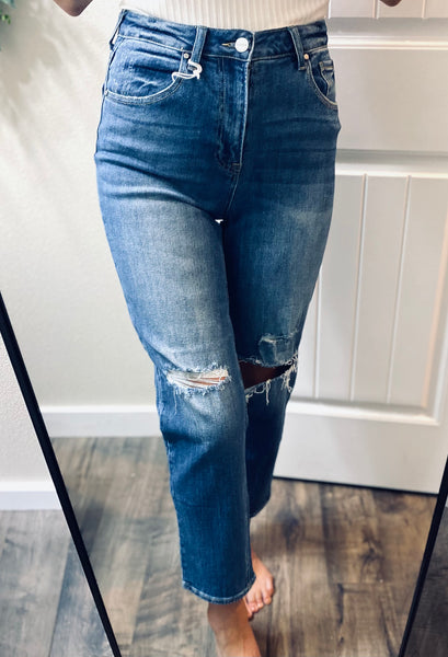 Risen Relaxed Fit Distressed Denim