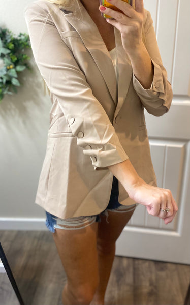 Blazer and Short Set