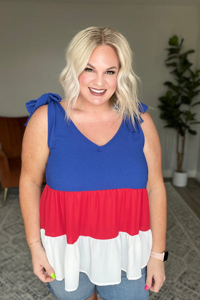 American Color Block Tank