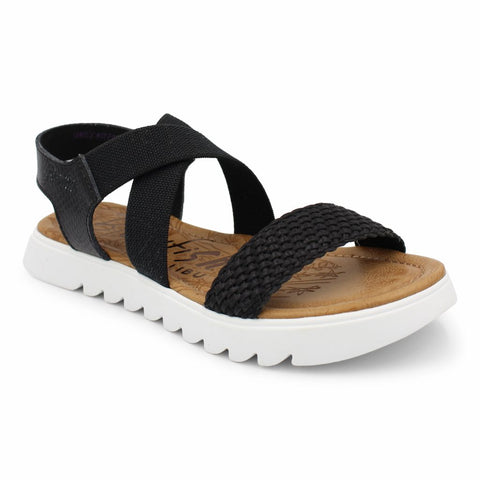 Black Strap Sandal