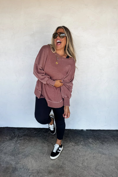 Preorder Washed High Low Sweatshirts