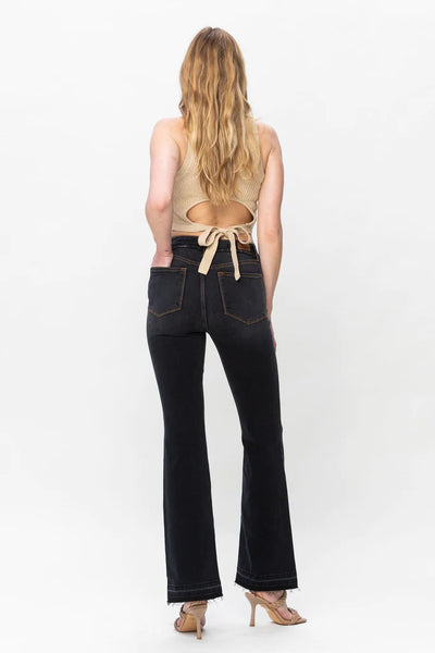 Judy Blue Black Wash Bootcut Denim