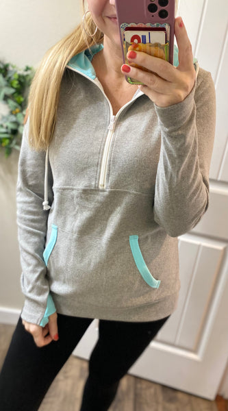 Major SALE!! Mint 1/2 Zip Pullover Hoodie