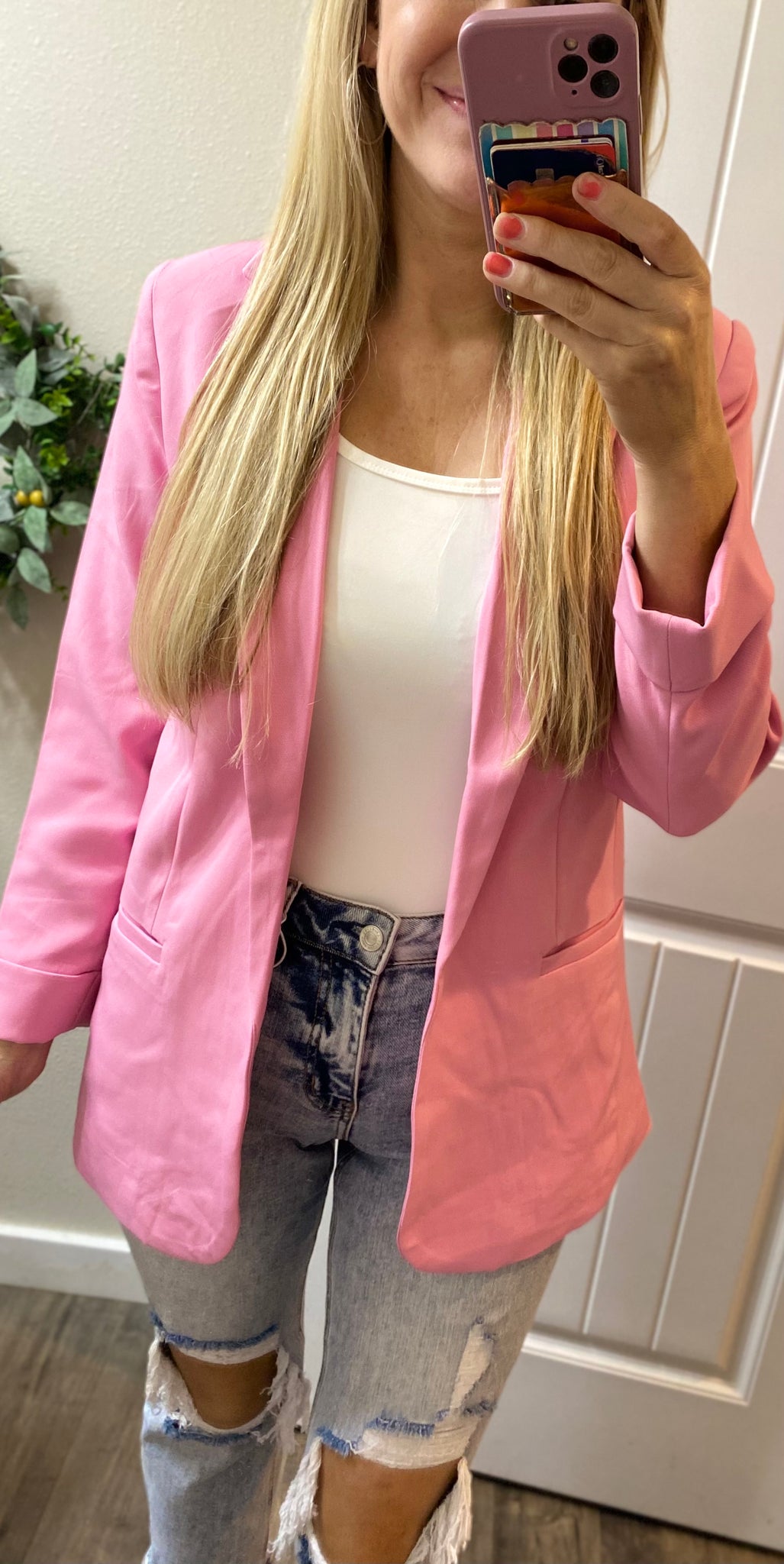 Pink or Lavender Blazer