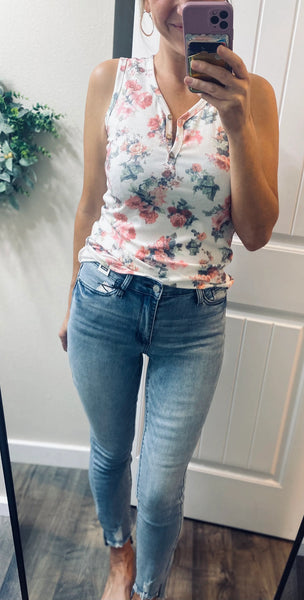 Judy Blue Raw Hem Cooling Denim