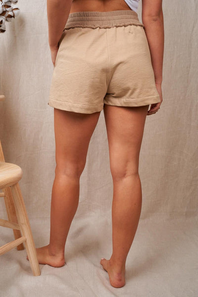 Sale! Taupe Tie Shorts