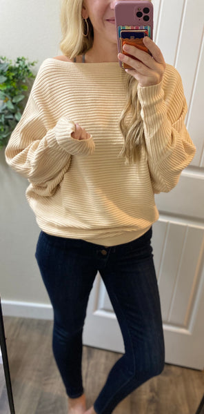 Ribbed Mae Viscose Sweater