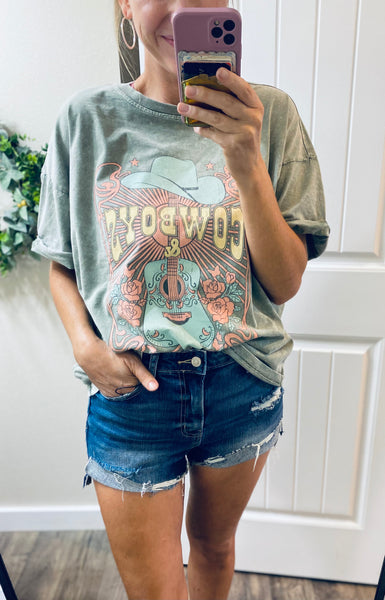 Midrise Cutoff Shorts