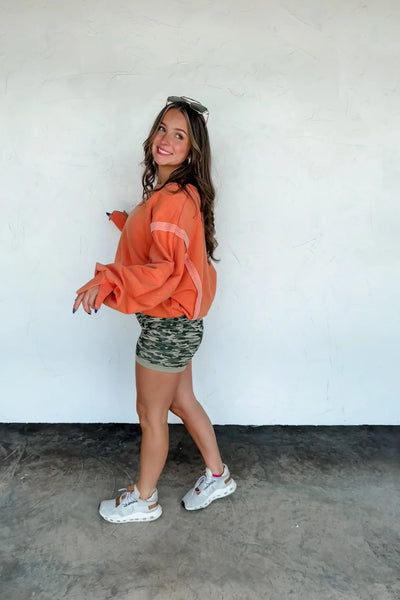 Blakeley Fall Exposed Seam Crew Pullovers