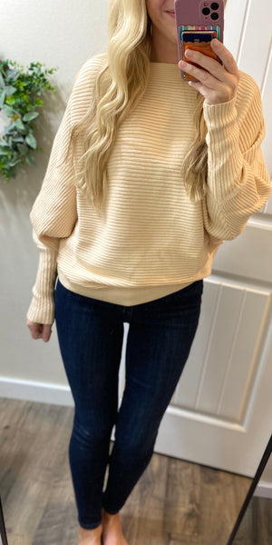 Ribbed Mae Viscose Sweater