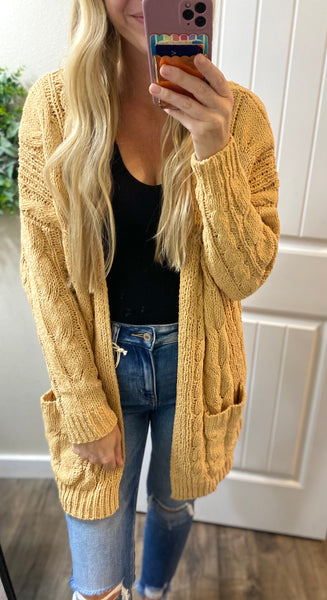 Plush Cable-Knit Cardigans