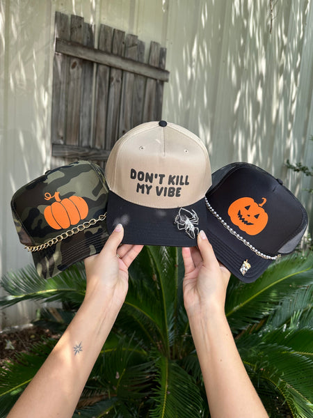 Lil Pumpkin Full Camo Trucker Hat