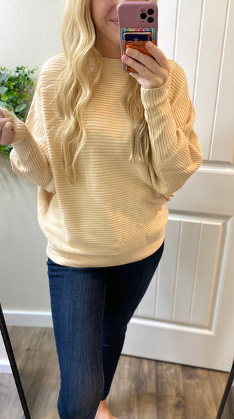 Ribbed Mae Viscose Sweater