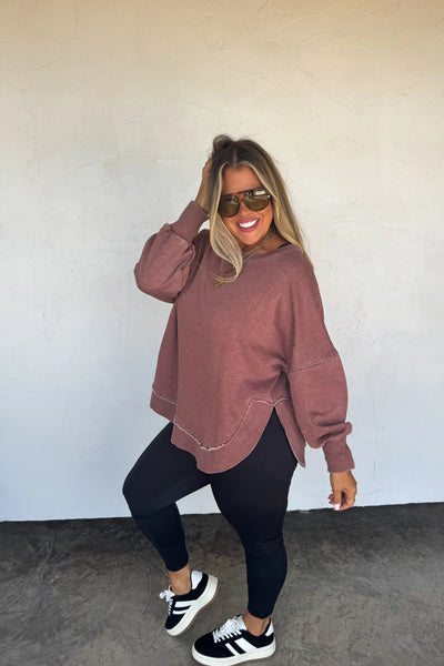 Preorder Washed High Low Sweatshirts