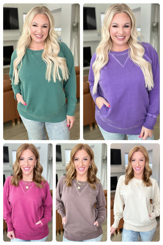 Spring Fav Terry Pullovers